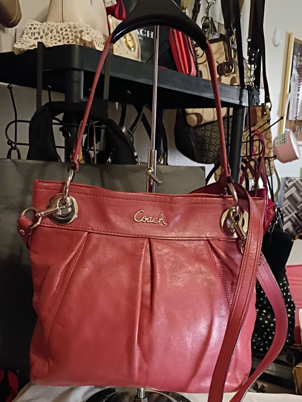 Coach Ashley Hippie Shoulder Bag